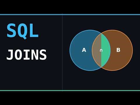 SQL Joins Made Simple (Finally Understand INNER vs OUTER JOIN)