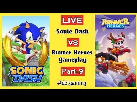 Happy New Year 2026 - Runner Heroes vs Sonic Dash Gameplay Walkthrough Android, iOS Endless Part-9