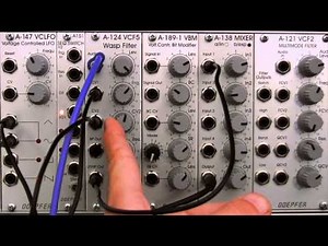 Doepfer A124 Wasp Filter- Modulation and Other Effects