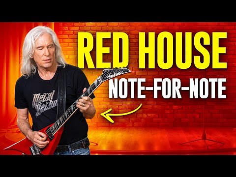 Red House Guitar Lesson – Jimi Hendrix | Guitar Tab | Cover | Tutorial