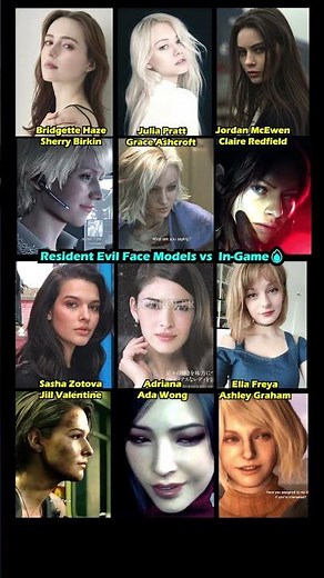 From Real Life to Resident Evil 🎮✨