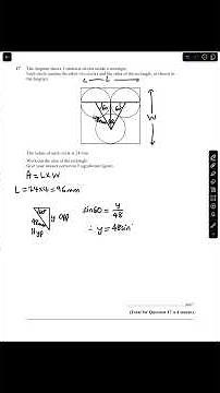 Trigonometry | GCSE Higher Maths #gcsemaths #trigonometry #edexcel #exam #mathsrevision #shapes