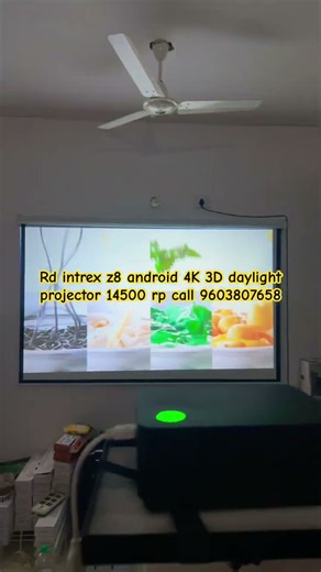 #Rdintrex z8 android 4K #minihometheater #homecinemaprojector #projectorparts #projectorservice