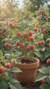 Raspberry Growing From Seed to Fruit in 10 Seconds 🌱🍓 | Satisfying Plant Timelapse