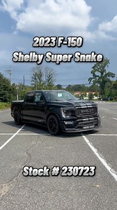 Take a quick peek at our 2023 F-150 Shelby Super Snake!  Key...