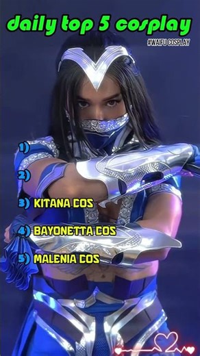 Daily Top 5 Cosplay Transitions Part 50 #waifucosplay | #CosplayShorts | #otakumorph