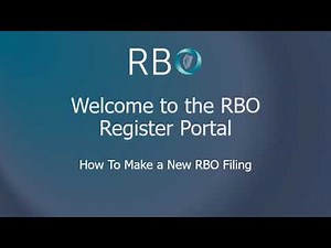 How To Create a New Filing