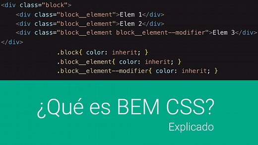 ¿Qué es BEM CSS? #2 - AnimatiCSS