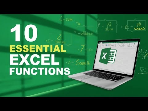 ১০টি অপরিহার্য এক্সেল ফাংশন