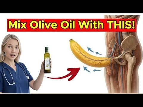 Just 1 Spoon of Olive Oil Daily Can Boost Your Size, Strength & Vitality Naturally!