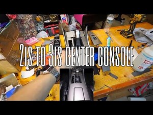 2is to 3is center console (TUTORIAL)