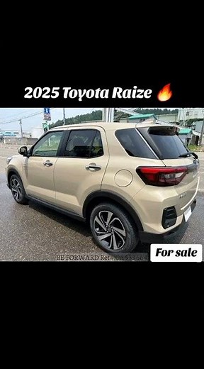 Drive Smart 🚗 Meet the 2025 Toyota Raize