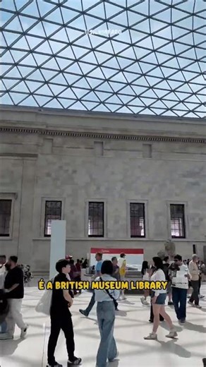 British Museum Library 📚Biblioteca do Museu Britânico