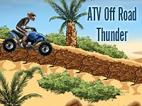ATV Offroad Thunder - Hooda Games - over 500 Math Games