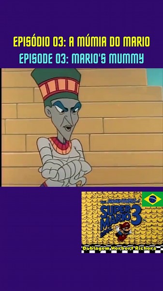 Super Mario Bros. e a Múmia: A Urna Dourada
