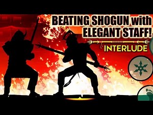 Shadow Fight 2 Special Edition. Beating Shogun in Interlude with Elegant Staff. I'M READY for TITAN!