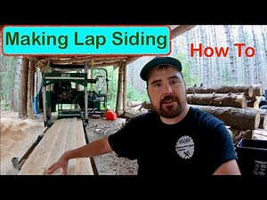 Making Lap Siding with Woodland Mills Lap Siding Attachment