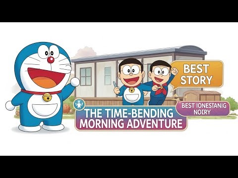 Doraemon & Nobita: The Time-Bending Morning Adventure | Best Anime Story
