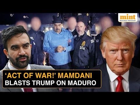 Zohran Mamdani Dials Trump Opposing Maduro’s Capture, Says ‘Act Of War’