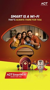 Smart is a Wi-Fi that understands what really matters. #ACTSmartWiFi #MadeForYou | ACT Fibernet