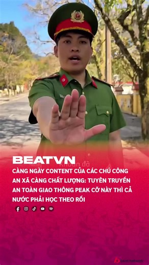Công An Làm Content Chất Trong Đời Sống