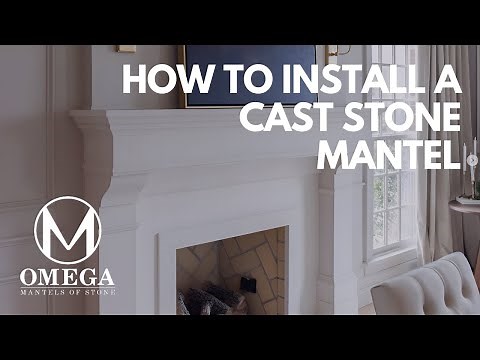 How To Install Your Cast Stone Mantel - Omega Mantels Installation Step-By-Step
