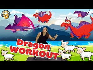 DRAGON WORKOUT (ages 3-8) | Tabata Kids Workout