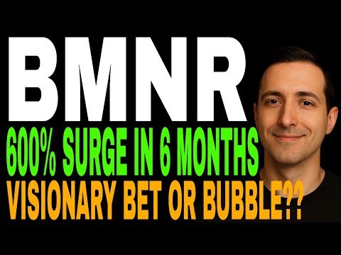 BMNR Stock Explained — 600% Rally, Ethereum Staking, Dividend & Risk vs Reward Explanation
