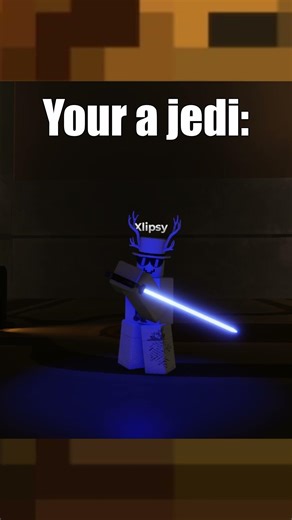 Trust only in the force. #roblox #starwars #theforce #jedi #sith