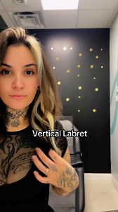 #piercing #verticallabret #titanium #internallythreadedjewelry | Sadie Riendeau