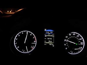 2018 Toyota Camry LE 0-60MPH