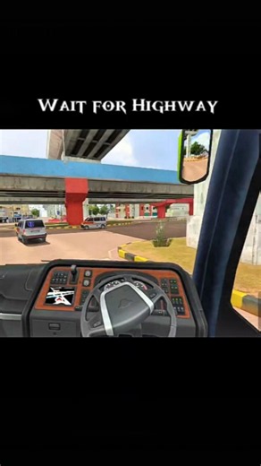 Waiting For Highway #bus #shorts #bussimulator #bussid #simulator