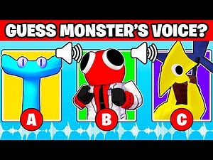 Rainbow Friends 2 GUESS THE VOICES