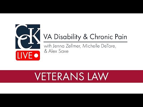 VA Disability for Chronic Pain