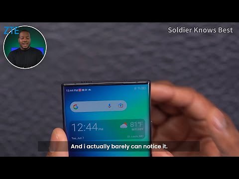 ZTE Axon 40 Ultra: INVISIBLE front camera!