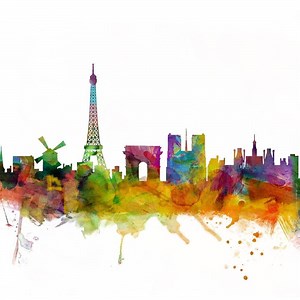 Ob New York, Paris, Berlin oder London, deine Lieblings-Skyline von unserem Künstler Michael Tompsett findest du bei uns im Shop. 🌍💚 http://bit.ly/Lieblings-Skyline | artboxONE