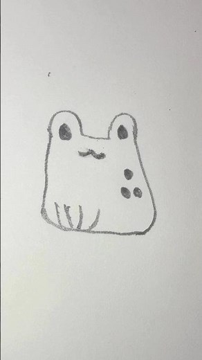 Easy Frog Drawing | Cute & Kawaii ✨