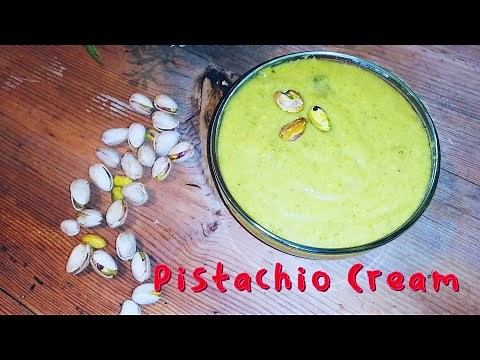 How to prepare homemade pistachio cream?