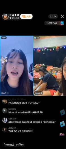 part 2/2 yung ikaw unang ng asar pero ikaw yung nainis HAHAHAHAHAHAHA@K A T H @luna ☽ @sheyyy @TAN 💥 @theaa ❀ #lunath #bloompanes #fyp #fyppppppppppppppppppppppp