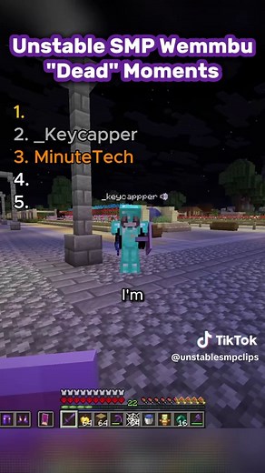 Unstable SMP Wemmbu: Epic Dead Moments in Minecraft