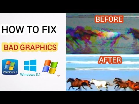 How To Fix Bad Graphics in Windows (All Version)