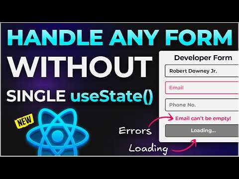 useActionState: The Easiest Way to Handle Forms in React [Latest]