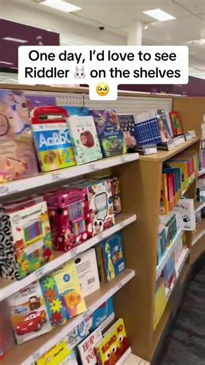 POV: One day I walk into a bookstore and see MY book on the shelf… 🐰📚