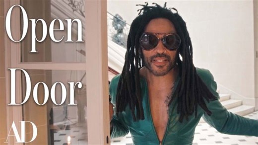 Inside Lenny Kravitz’s Regal Paris Home