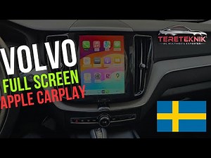 Volvo Full Screen Apple Carplay Android Auto