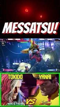 SF6 Tokido (Ken) VS Yanai (M.Bison)💥Messatsu!💥スト6💥Street fighter 6💥Shorts