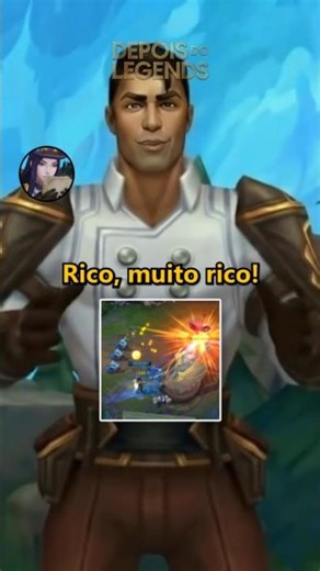 fica RICO NO LOL ou NÃO? #shorts