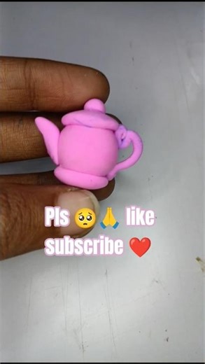 #diyHow to make Clay Tea Kettle#trending #shortsfeed