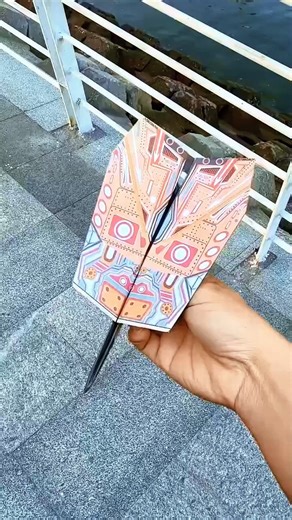 Paper Easy Jet Plane 🚀🧿 , Viral Easy Tutorial Jet Plane, how to make Boomrang #paperairplane #shorts