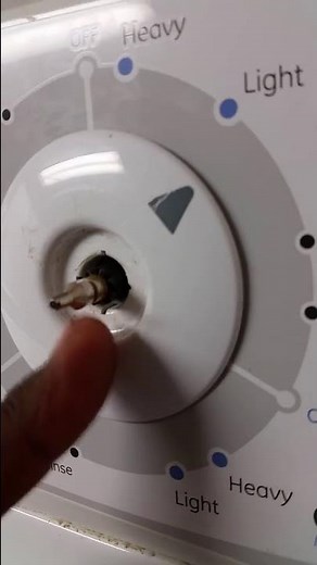 Hotpoint Washer Timer Knob Replacement (easy!)